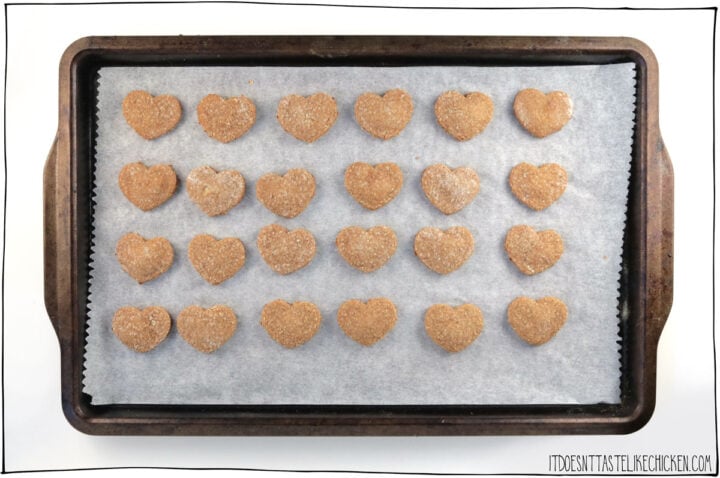 Bake them for about 30 minutes until golden brown on the bottom
