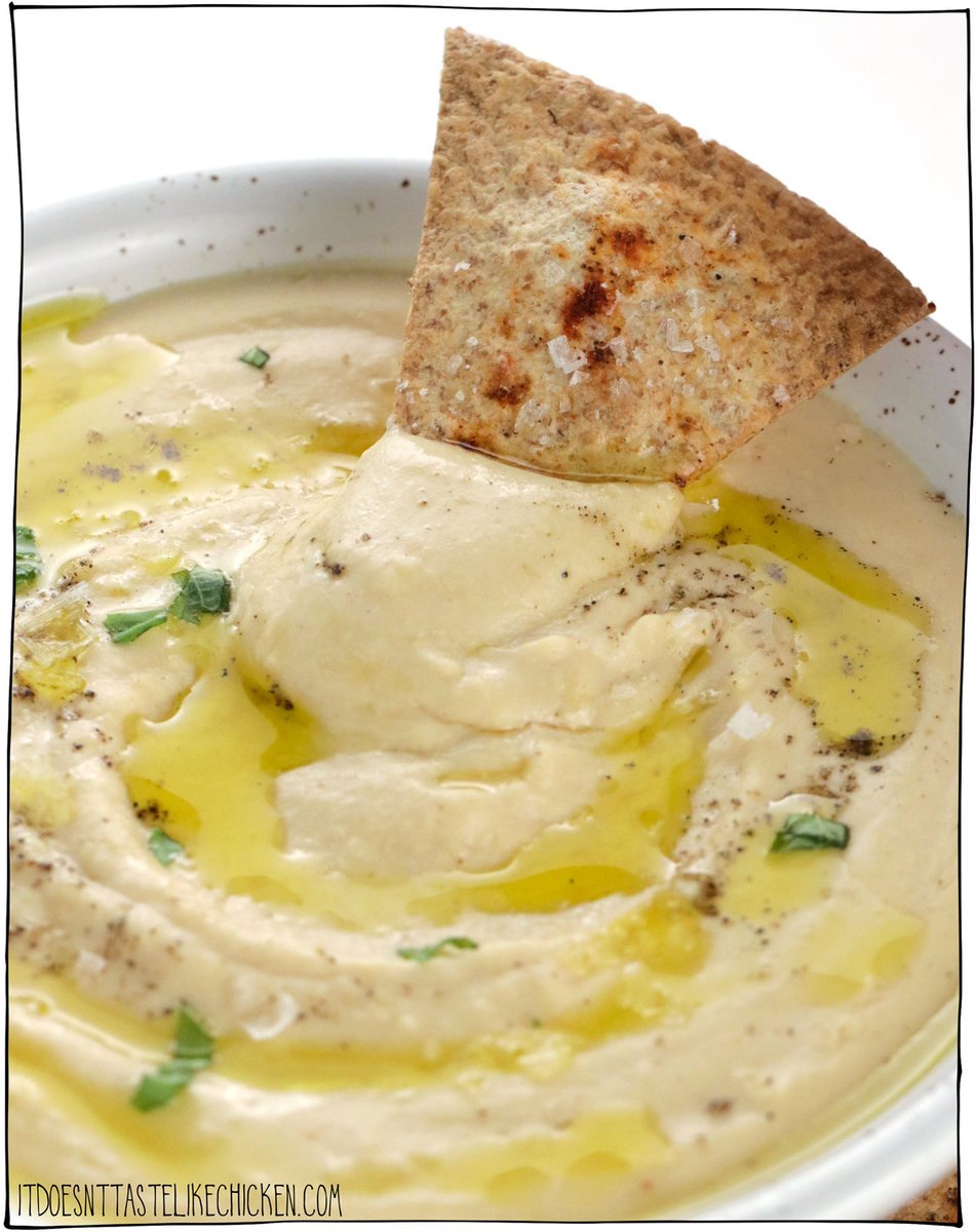 This Easy Lentil Hummus recipe uses all the same seasonings as traditional hummus but instead of using chickpeas, it's made with red lentils! "Hummus" is Arabic for "chickpea" so this is not truly a hummus recipe, but just a hummus-inspired lentil dip. This dip is extra-creamy and smooth, easy to make, and packed with protein!