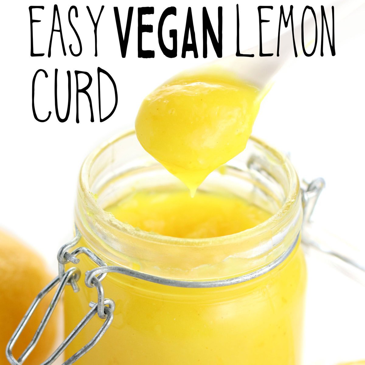 Easy Vegan Lemon Curd