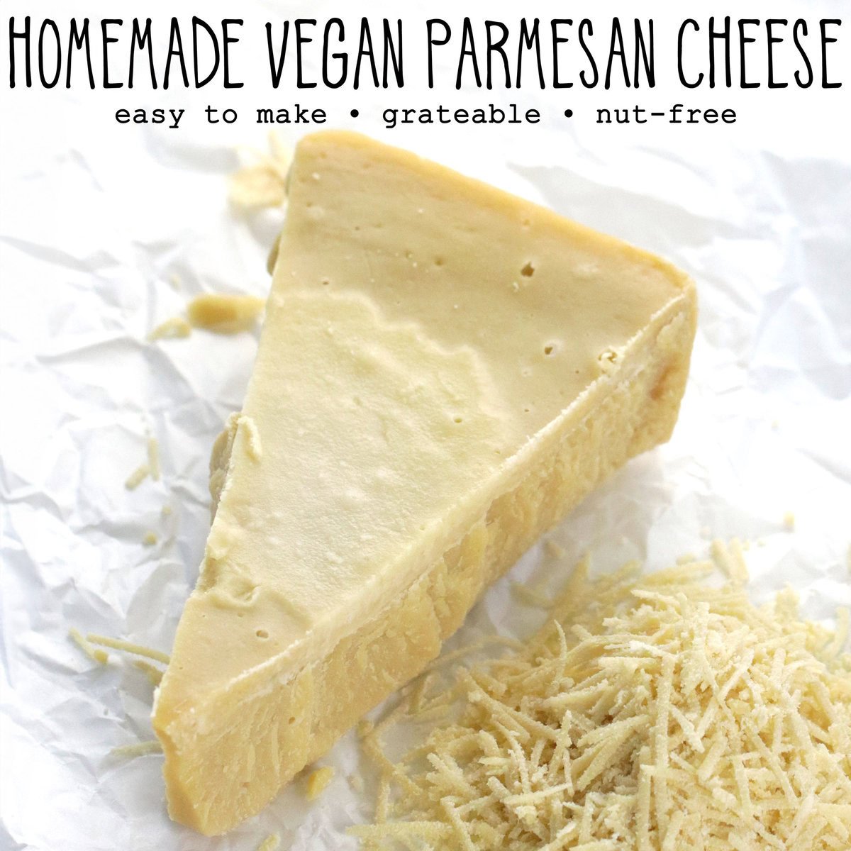 Homemade Vegan Parmesan Cheese