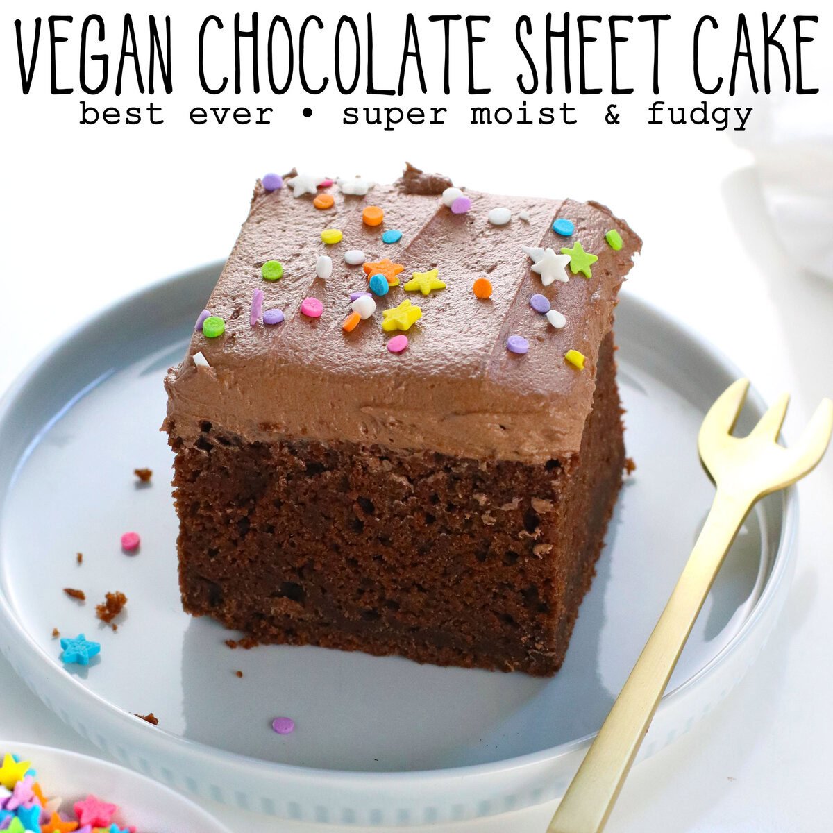 Vegan Chocolate Sheet Cake