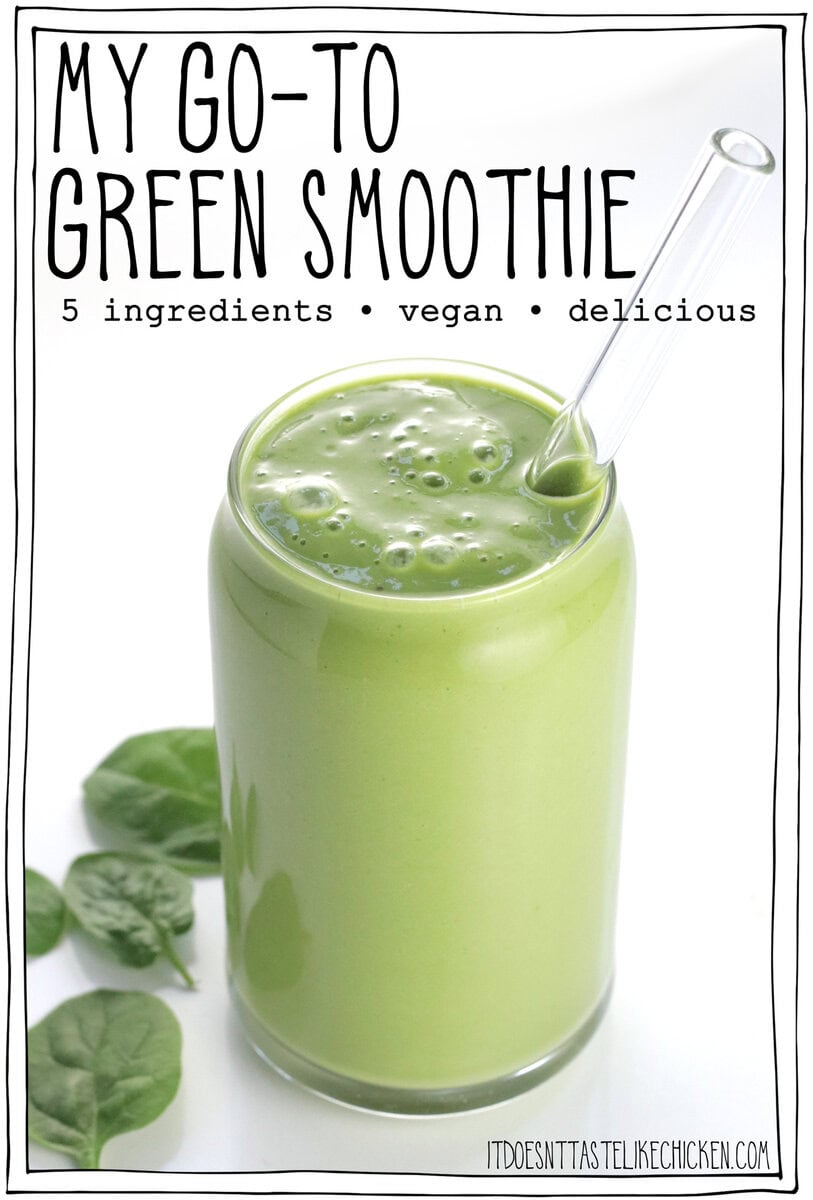 My Go-To Green Smoothie Recipe is creamy, lightly sweet, and fresh—perfect for boosting your energy in the morning or recharging after a workout. With just 5 simple ingredients, it's easy to make, delicious, and packed with nutrients. Whether you're new to green smoothies or a seasoned fan, this quick and satisfying recipe is sure to become a favorite.