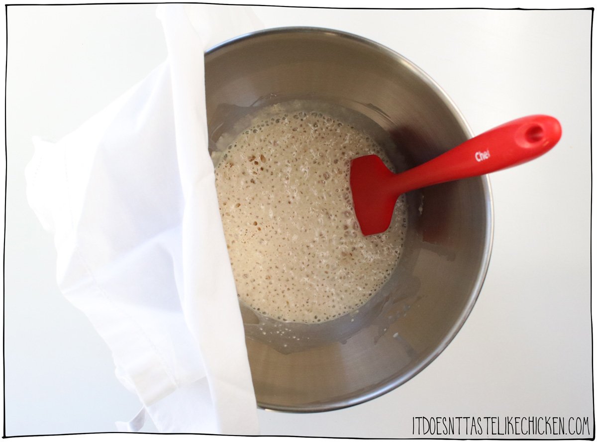Activate the yeast.