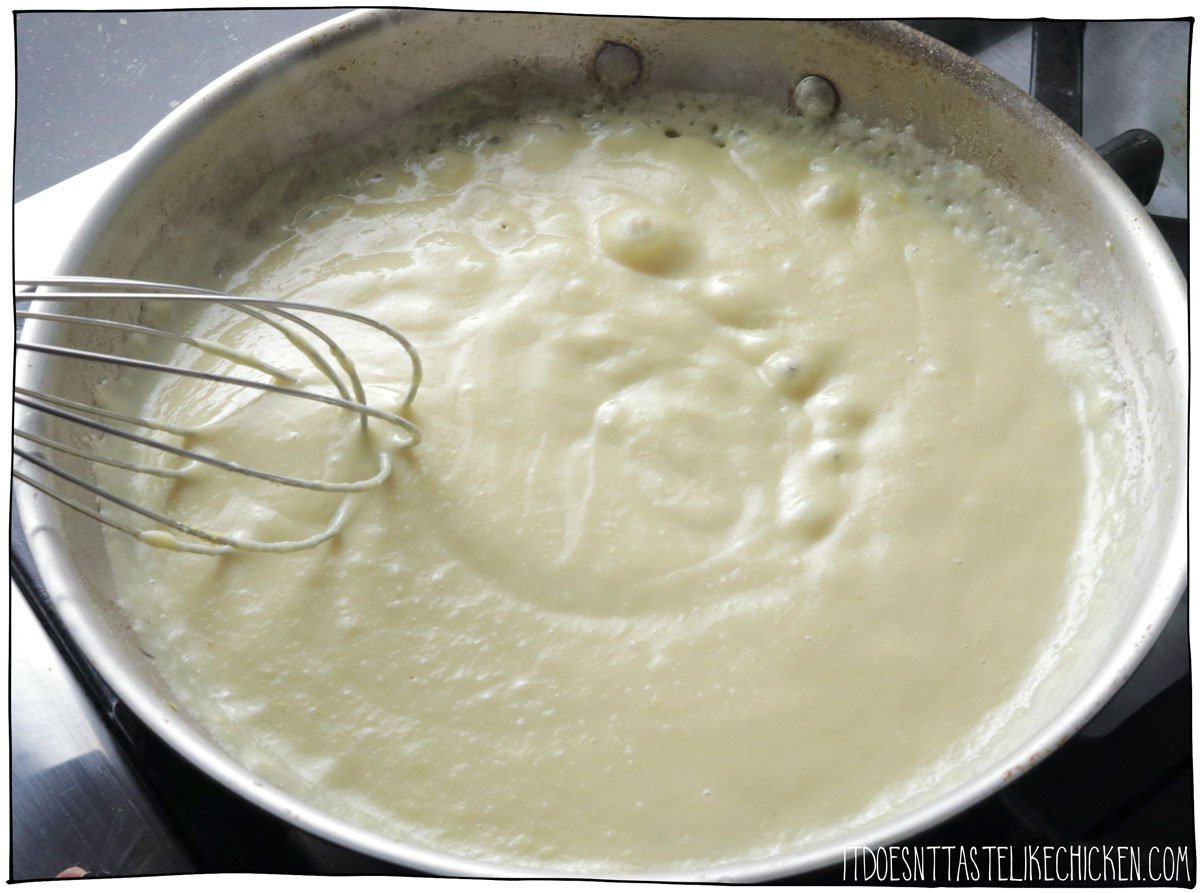 then add the remaining ingredients to make a mozzarella sauce.