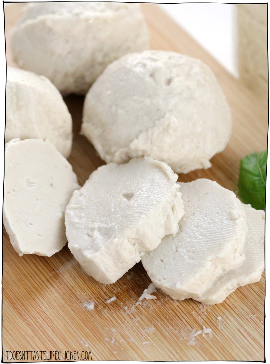 This Vegan Bocconcini recipe is deliciously creamy, has a subtle mozzarella flavor, and is easy to make! Slice these homemade mozzarella balls and serve them in a vegan Caprese salad, or enjoy them on pizza (they melt and brown beautifully), pasta, or with your favorite Italian appetizers.