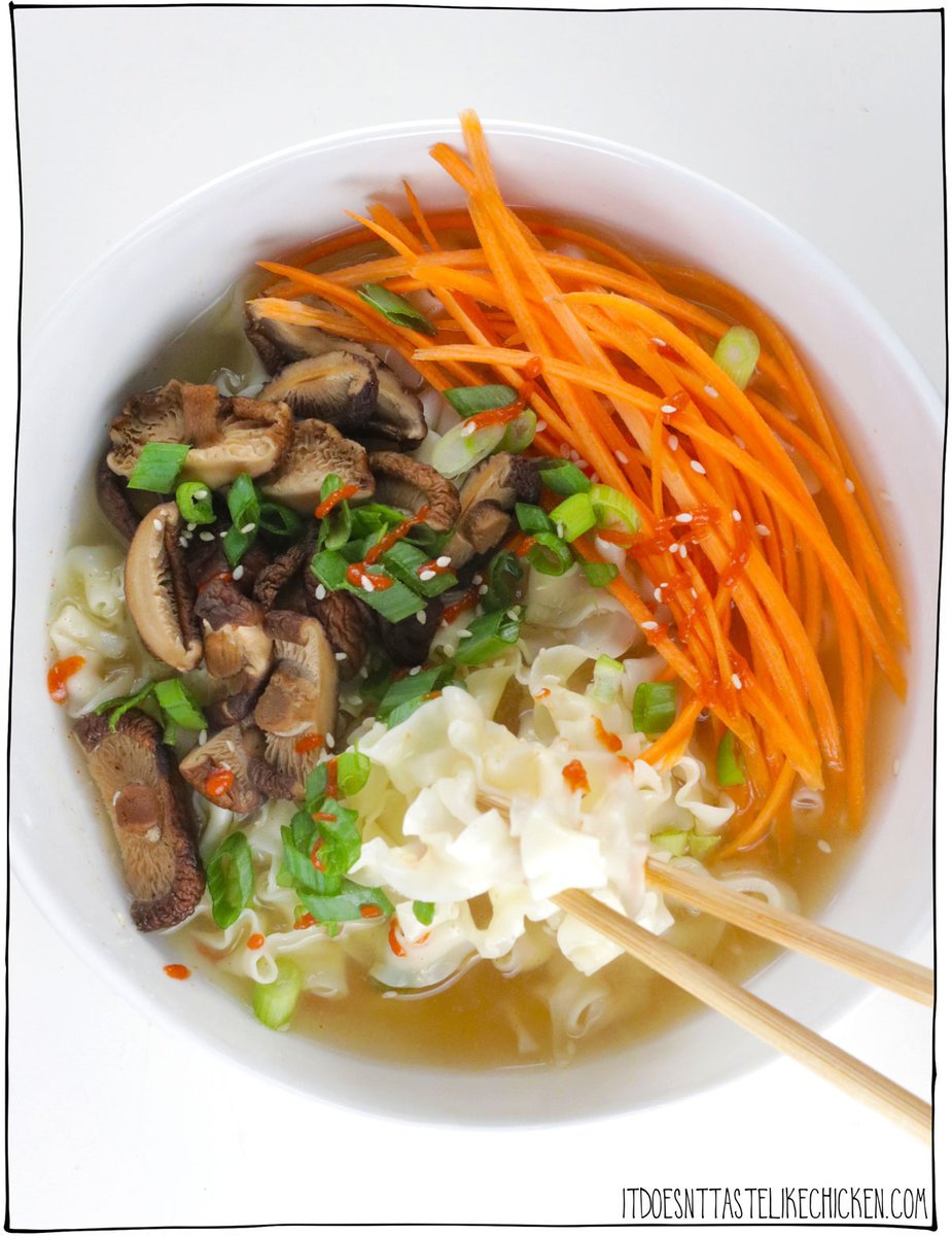 This ramen is so easy to make and absolutely delicious!