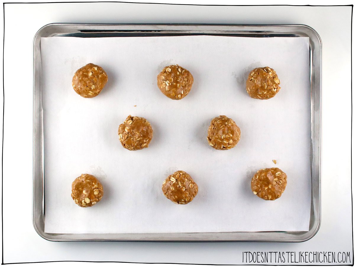 roll into balls and bake