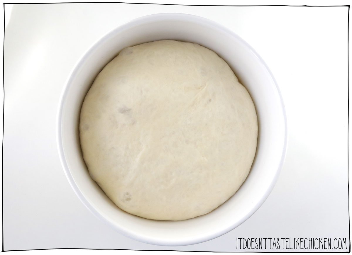 Dough will double in size