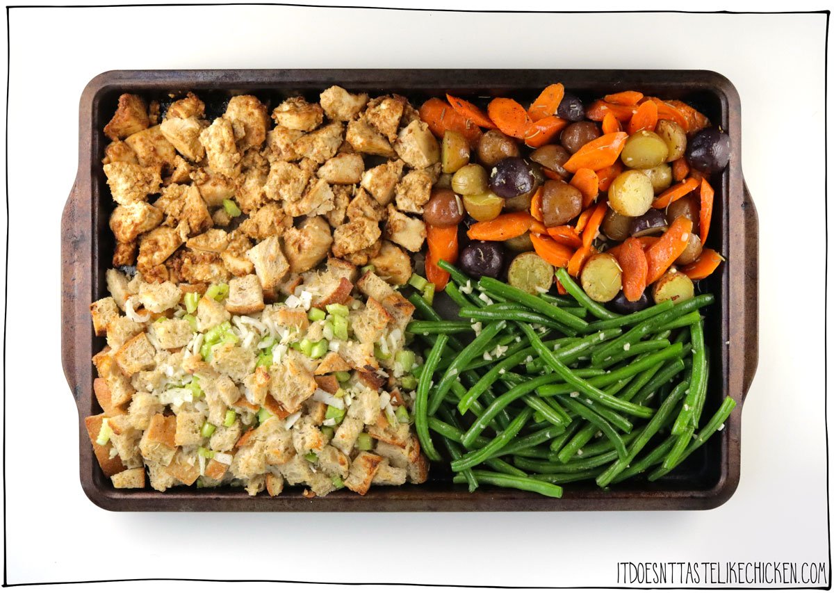 Add them to the pan with the remaining ingredients. 